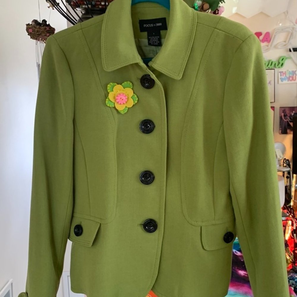 Green Blazer
